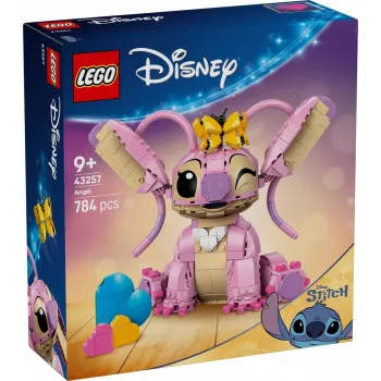 LEGO Disney kogutav mini-ehitis Andzia Angel 43257 — 784 osa, 250 mm kõrgus, vanusele 9+