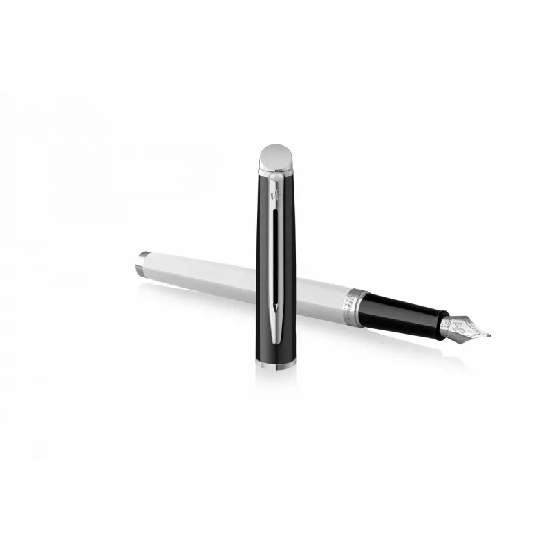 Fountain Pen Waterman Hémisphère Colour Blocking Must Lakiga Valge