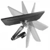 Monitorikinnitus MONTIS MT014 1 ekraanile, lauakinnitus, gaasvedruga kõrguse reguleerimine, ekraanidele kuni 81,3 cm (32 tolli), max koormus 8 kg, must