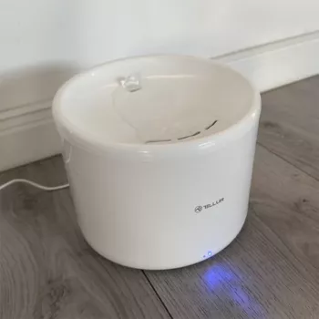 Lemmiklooma veeautomaat Tellur TLL331471 2L Valge — 2-liitrine automaatne veekauss kassidele ja väikestele koertele