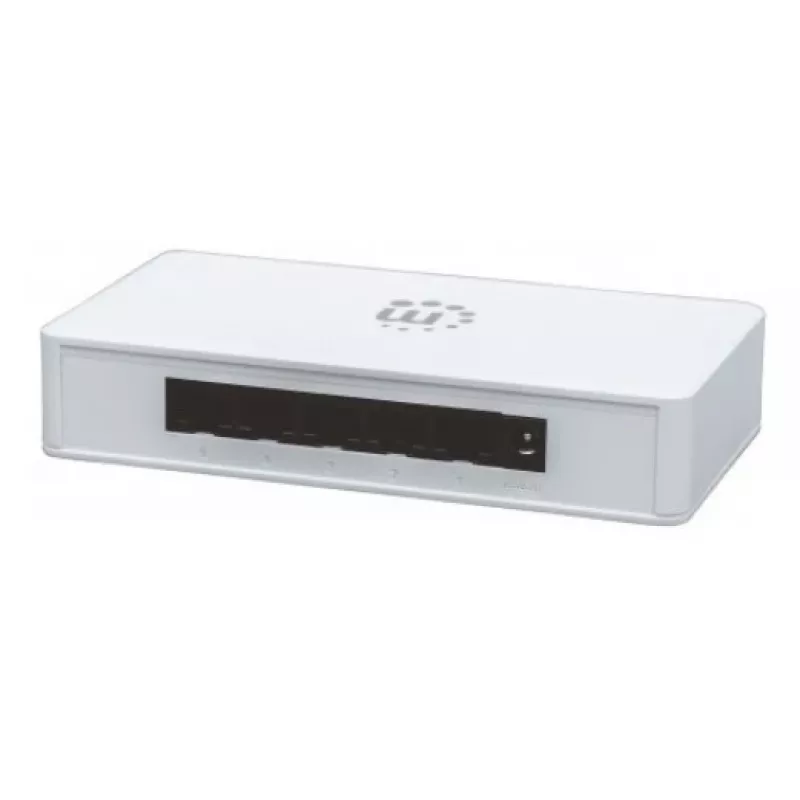 Manhattan 5-pordine gigabitine Etherneti kommutaator, lauaarvuti suurus, plastist, IEEE 802.3az (energiatõhus Ethernet), kolmeaastane garantii, karp