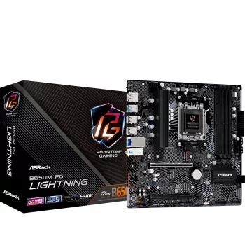 ASRock B650M PG Lightning AM5 Micro-ATX emaplaat