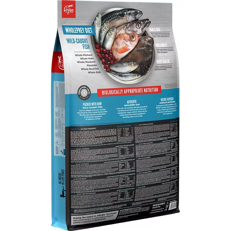 ORIJEN Six Fish Cat - kuiv kassitoit - 5,4kg