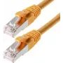 Võrgukaabel Helos CAT6 S/FTP (PIMF) 0,25 m kollane