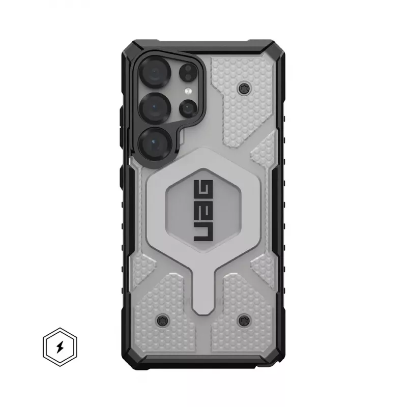 Urban Armor Gear Pathfinder Clear mobiiltelefoni ümbris 17,3 cm (6,8) Kaitseümbris Must, Hõbedane