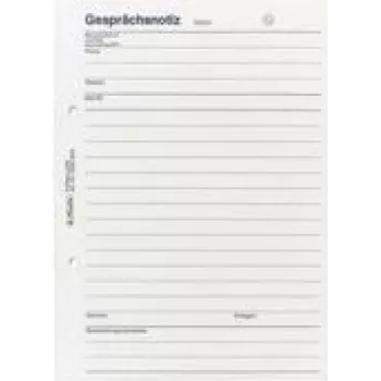 Märkmik HERLITZ A5, 50 lehte, perforeeritud, 3 tk