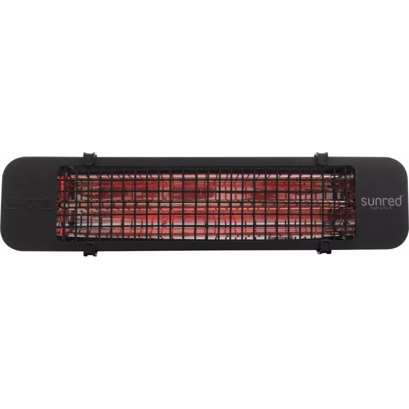 SUNRED | Keris | RD-DARK-VIN25H, Dark Vintage Rippuv | Infrapuna | 2500 W | Must | IP44