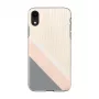 Nutitelefoni ümbris man and wood iPhone XR-ile — roosa ülikond mustade aktsentidega