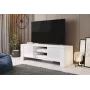 Cama TV-alus WEST 42/130/42 valge/valge läikiv