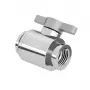 Kuulventiil Barrow TLQFS-V1 s s 10mm G1/4 hõbedane - sulgventiil vedelikjahutusele