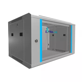 Seinale paigaldatav rack Extralink Extralink Rackmount kapp 6U 600x450 hall