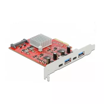 Laienduskaart DeLOCK PCI Express x4 USB-le 10 Gbps 2x Type-A 2x USB-C