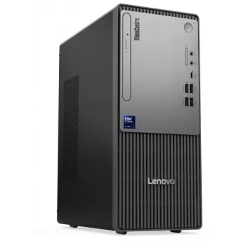 Lauaarvuti Lenovo ThinkCentre Neo 50t G6 Tower — Intel Ultra 7 265, 16 GB muutmälu, 512 GB SSD, Windows 11 Pro, DVD, must, 3 a OS + 1 a CI
