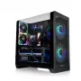 Kesktorn korpus THERMALTAKE View 390 TG Must, karastatud klaasist paneelid, toetab ATX/mATX/ITX
