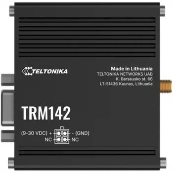 Tööstuslik 4G-modem TELTONIKA TRM142 — LTE-ühendus, kompaktne tööstusdisain