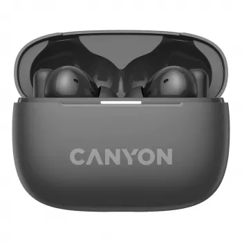 Canyon CNS-TWS10BK Kõrvaklapid ja peakomplekt True Wireless Stereo (TWS) kõrvasisesed kõned/muusika/sport/igapäevane kasutamine USB Type-C Bluetooth must (CNS-TWS10BK)