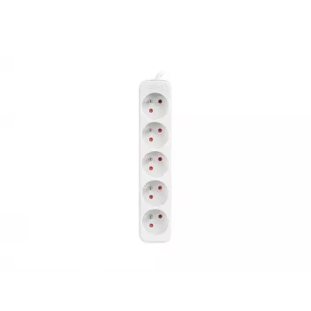 LANBERG PS0-05E-0150-W 1,5M Valge 5X 230V Lanter PIKENDUSJUHEM TÄISVASKIST
