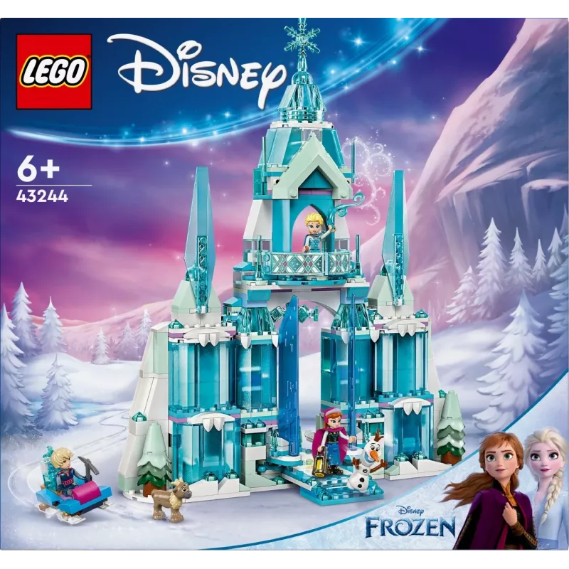 Ehitusmänguasi LEGO Disney Princess Elsa talvepalee 43244 – ehituskomplekt loovaks mänguks
