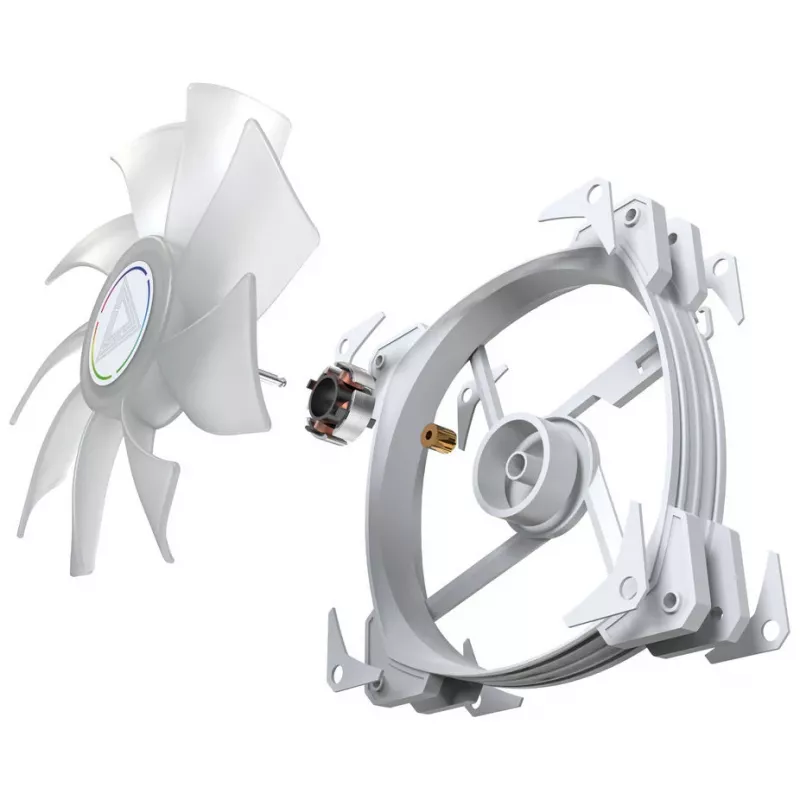 MONTECH HP140 ARGB PWM 140 mm valge 3-ne komplekt