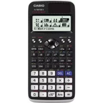 Casio FX-991DE X - Lauaarvuti - Teaduslik kalkulaator - Aku/Päikeseenergia - Must