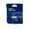 USB-mälupulk PATRIOT PS64GT560DS5D 64GB USB 3.2 (USB-A & USB-C), pöörlev tsink-sulamist korpus, hõbedane