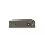 Võrgukommutaator TENDA TEG1105P-4-63W-EU, 5x Gigabit RJ-45, 4x PoE (57,8 W kokku), 10 Gbit/s kommuteerimine