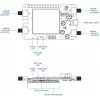 Võrgumoodul TELTONIKA Calyx 5G EBD050 Raspberry Pi 5-le, 5 V sisend, 56 × 100,8 × 23,1 mm