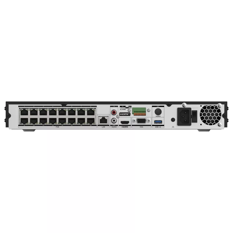 Hikvision DS-7616NXI-I2/16P/VPRO 1U võrgusalvesti must