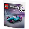 30734 Speed Champions F1 ACADEMY Mini-Auto, ehitusmänguasi polükott