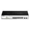 D-Link DGS-1210-08P/E Hallatav L2 Gigabit Ethernet (10/100/1000) Power over Ethernet (PoE) Must