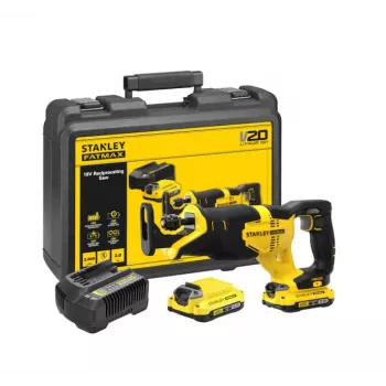 Tikksaag STANLEY 20V Max 2 x 2,0Ah aku ja kandekotiga