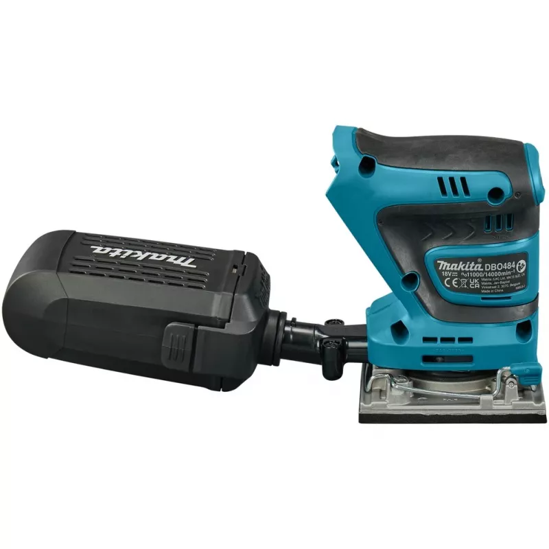 Makita DBO484Z kaasaskantav lihvija Taldlihvija 14000 OPM Must, Sinine