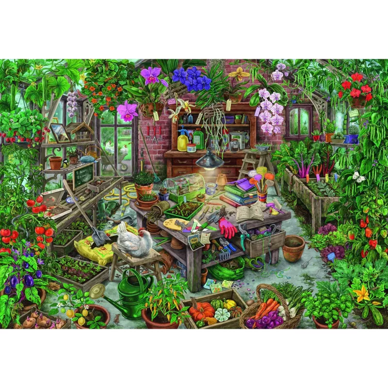 Pusle Ravensburger 16483 — 368 tükki, fauna teema, soovitatav vanus 12+