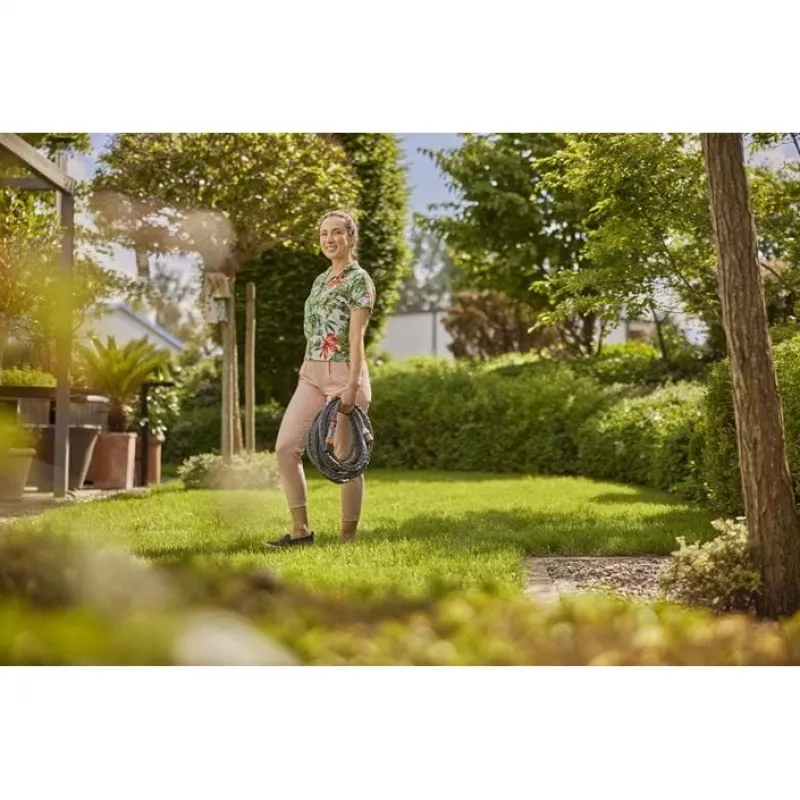 Gardena Liano aiavoolik 25 m PVC Must Hall Maapealne