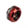 BitsPower Multi-Link adapter, sirge G1/4 inch isane 16 mm AD jäigale torule, läikiv must