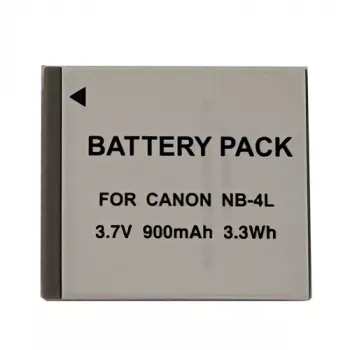 Laetav aku extra digital NB-4L Canoni seadmetele, liitium-ioon, asendab Canon NB-4L