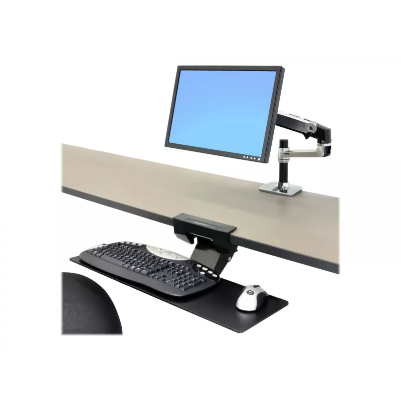 Lauaalune klaviatuurihoidik Ergotron Neo-Flex 97-582-009 Must