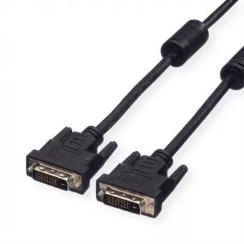 DVI-kaabel ITB Monitor DVI (24+1) Dual Link isas/isane 5 m