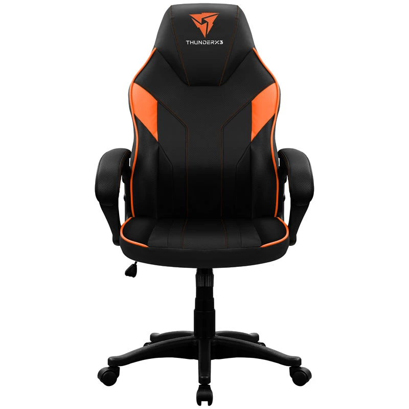 Mängutool Thunder X3 EC1 Must Oranž — ergonoomiline disain, reguleeritav kõrgus