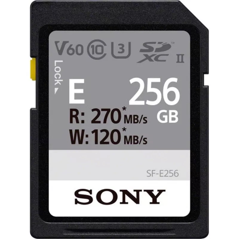 Flash-mälu Sony 256 GB SDXC UHS-II Klass 10 SFE256.AE
