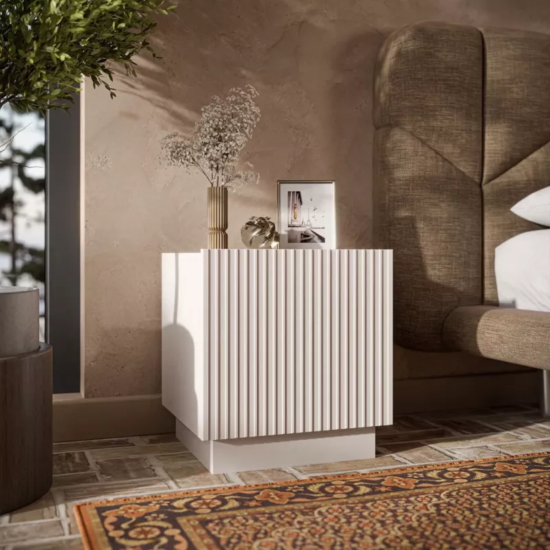 Öökapikomplekt Cama meble LIVERTI 2 tk, 45×42×47 cm, kašmiir, MDF ja puitlaastplaat