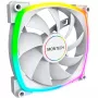 Arvuti korpuse ventilaator Montech AX140 PWM 140 mm, vintpüssi laager, 540–1760 RPM, valge