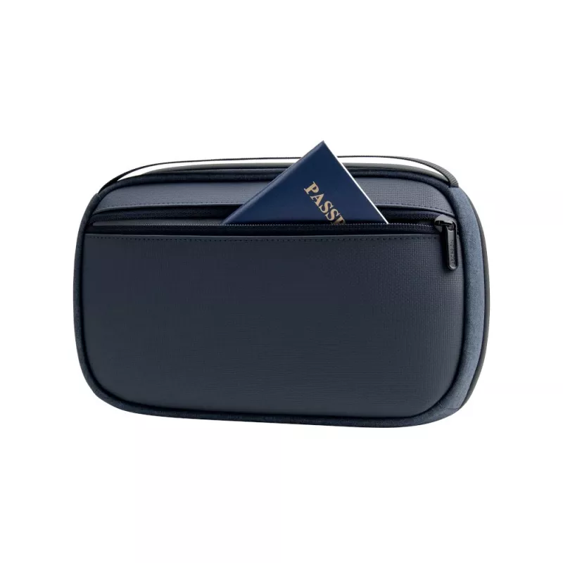 Hügieenikott XDDESIGN First-Class All-in-One Travel Organiser P706.3425, Granaatpunane, tõmblukk, 380 g, 17×27.5 cm väliskarp