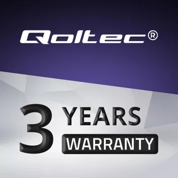 Qoltec 51025 toiteadapter/inverter siseruumides, must