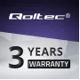 Qoltec 51025 toiteadapter/inverter siseruumides, must