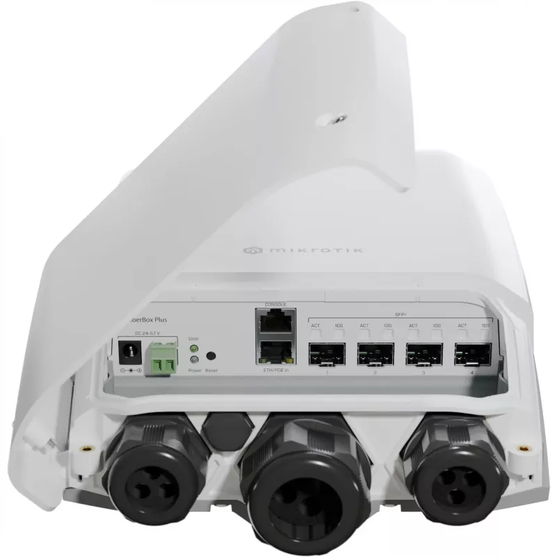 Ruuter Mikrotik FiberBox Plus hallatav Gigabit Ethernet 10/100/1000 IEEE 802.3af
