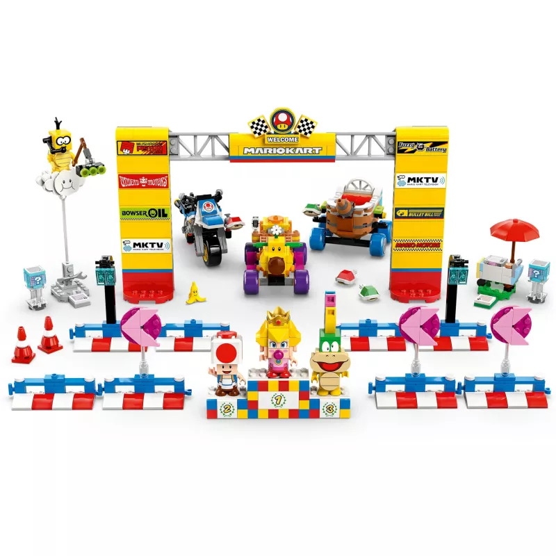 Bricks Mario Kart - Baby Peach & Grand Prix Set