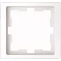 Seinakate / lüliti kate Merten MEG4010-6535, valge, termoplast, kruvivaba, ühes tükis