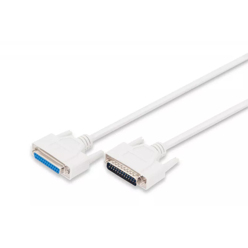 Andmeedastuse pikenduskaabel Digitus D-Sub25/M - D-Sub25/F