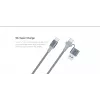 USB USB-C 2-in-1 kaabel Orsen S8, 5A, 1,5 m (kiirlaadimine/andmeedastus)
